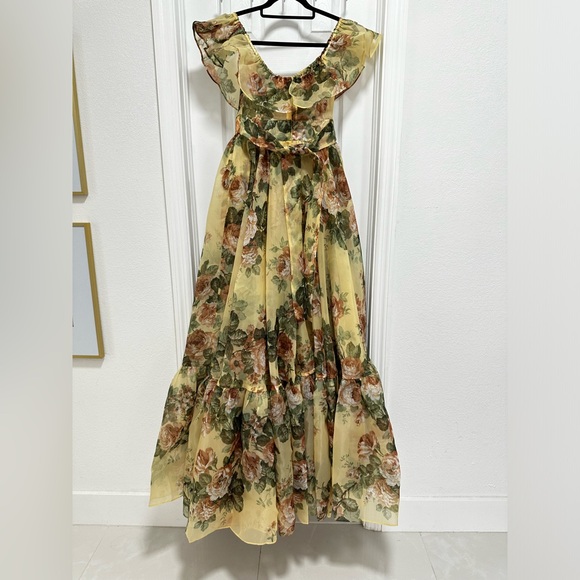 Selkie The Romance Novel Dress in Butter Rose - Picture 9 of 11